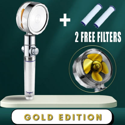 Wassersparender Duschkopf