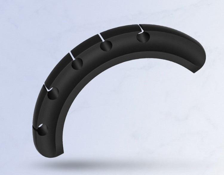 Silikon USB-Kabelaufroller Desktop-Kabelorganizer