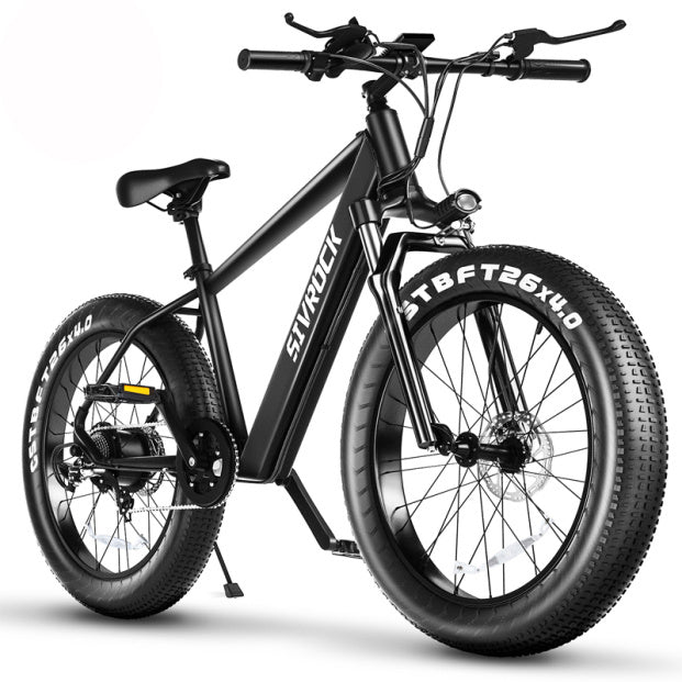 Professionelles Elektrofahrrad für Erwachsene, 26 x 4,0 Zoll Fat Tire E-Mountainbike, 1000W Motor 48V 15Ah E-Bike für Trailfahrten, Ausflüge und Pendeln, UL- und GCC-zertifiziert
