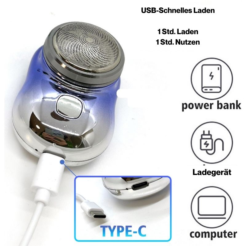 Tragbarer Minirasierer