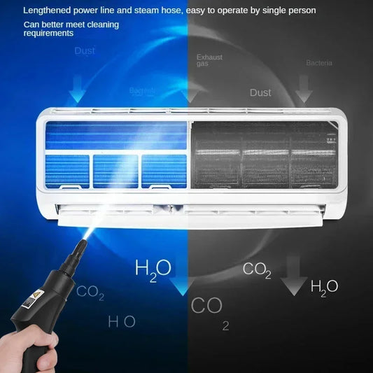500W Handdampfreiniger für hohe Temperaturen, Klimaanlage, Küchenhaube, Autodampfreinigungsgerät, Bodenreinigung und mehr