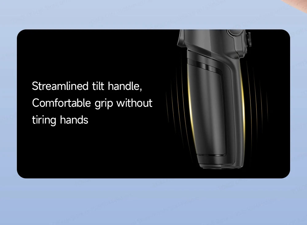 TOKQI M06 KI-Tracking-Gimbal Anti-Schütteln-Stabilisator mit integriertem Teleskopstab und kabellosem Mikrofon für Smartphone-Aufnahmen und Vlogs