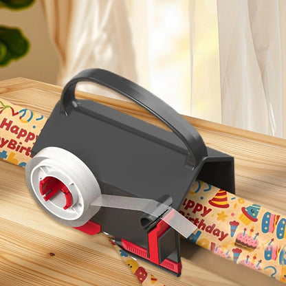 Papierrollenschneider mit Griff - Weihnachtsgeschenkpapier Schneidegerät