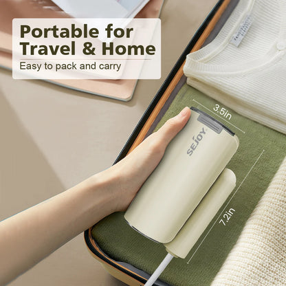 Tragbarer Kleidungsdampfer 150ml Handdampfgerät für Stoffe, Schnellaufheizung, 1000W Dampfbügeleisenreiniger für Zuhause und Reisen, 220V/110V