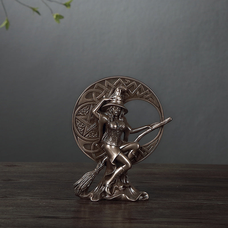 Bronze Hexenhandwerk Dekoration