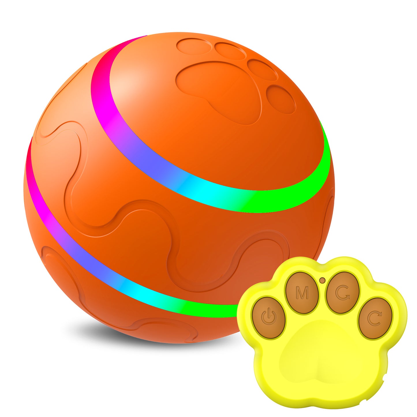 Haustier Neue Katze Böser Ball Spielzeug Intelligenter Ball USB Katzen Spielzeug Selbstdrehender Ball Automatischer Rotationsball
