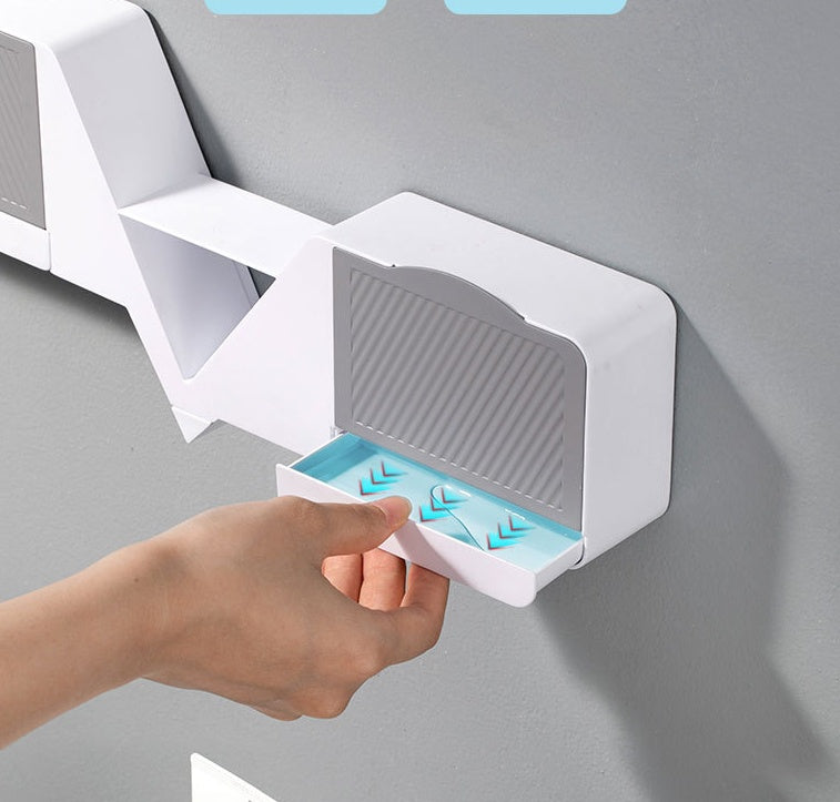 Kreative Wandseifenbox mit Deckel