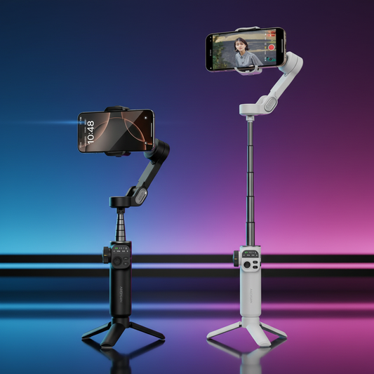 Gimbal Preto e Branco - Cenário RGB