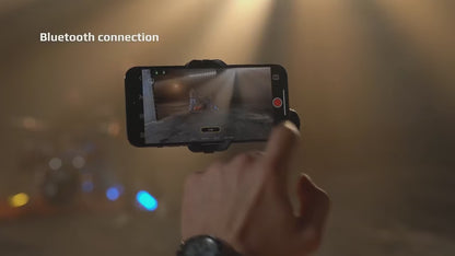 AOCHUAN Smart X2 – 3-Achsen-Smartphone-Gimbal mit ausziehbarem Stativarm und LED-Display.